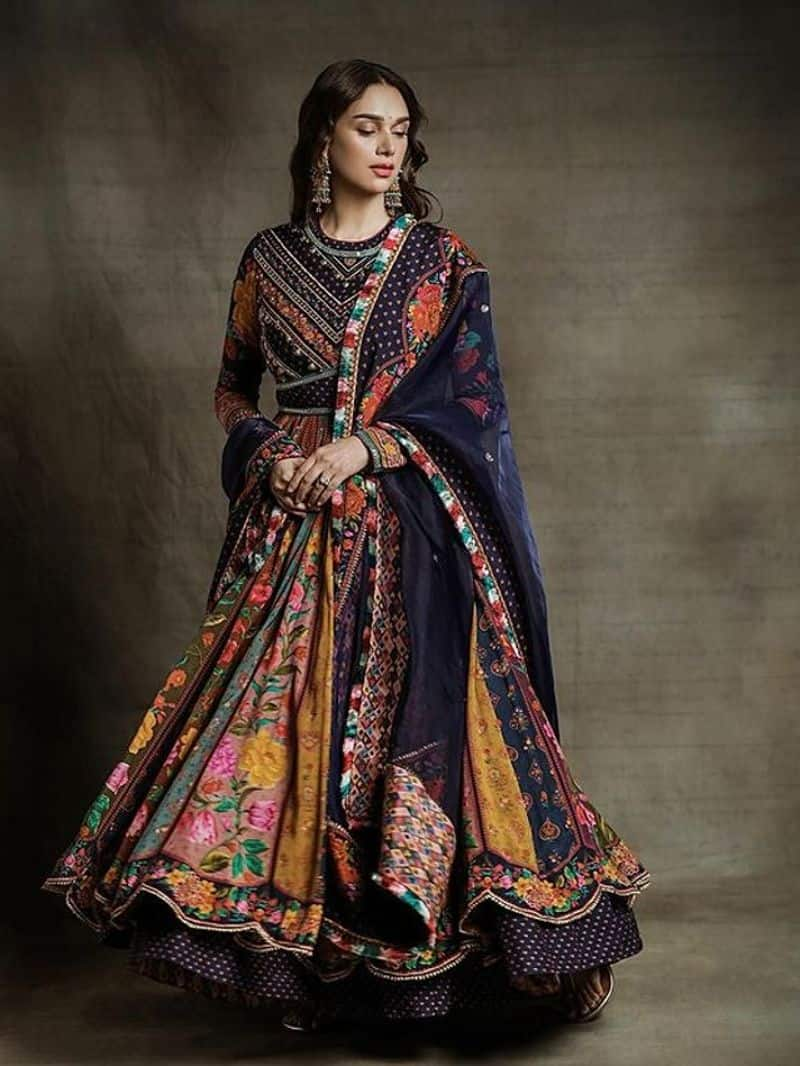 Aditi Rao hydari latest designer anarkali suit zkamn