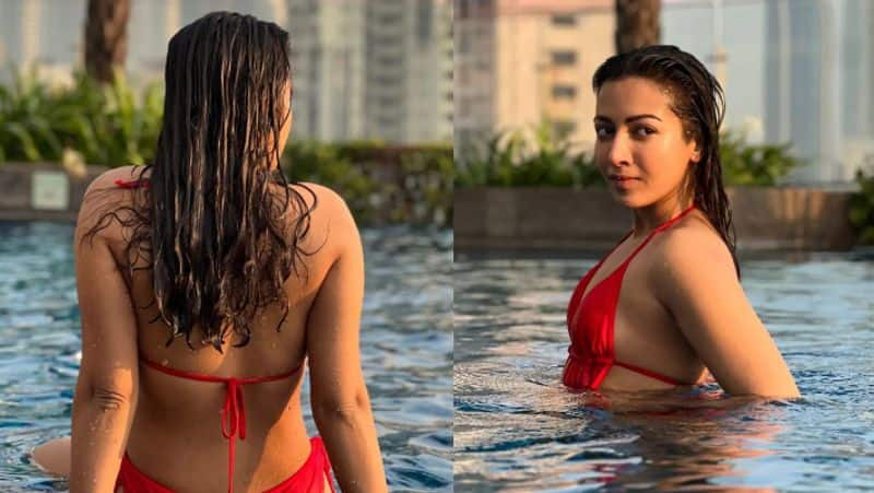 Catherine Tresa Red Hot Bikini Photos Viral gan