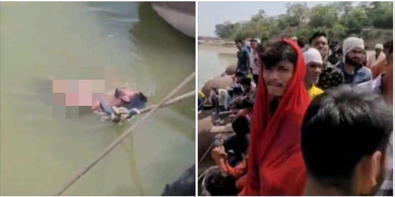 A college student was tied in the river Ganga to reduce the poison of snakebite due to superstition KAK