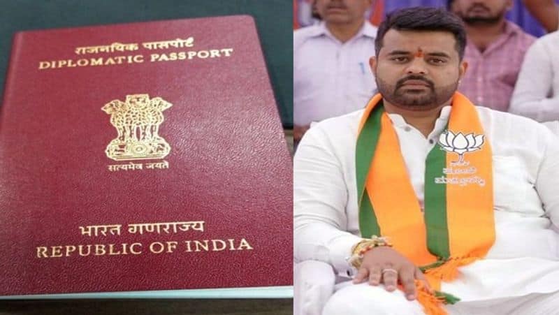 What is Diplomatic Passport Prajwal Revanna alleges used to fled out of country smp