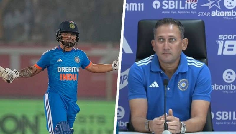 cricket T20 World Cup 2024: 'Toughest thing we have had to discuss' - Agarkar on Rinku Singh's exclusion (WATCH) osf