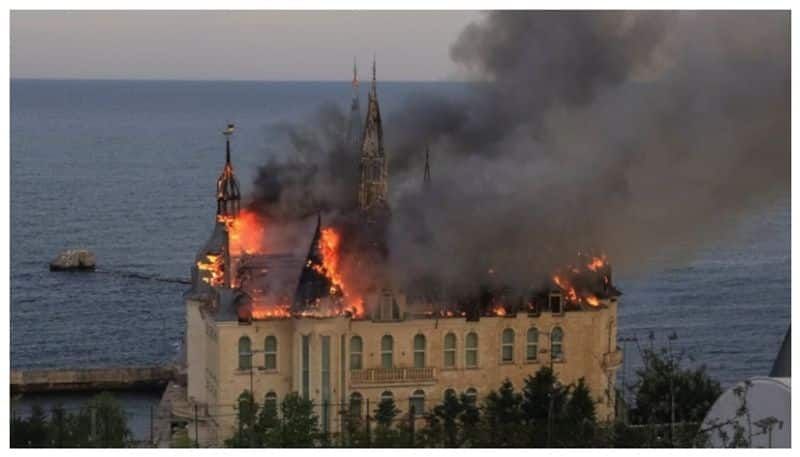 video of Russia destroying the Harry Potter fort in Odesa during the war goes viral