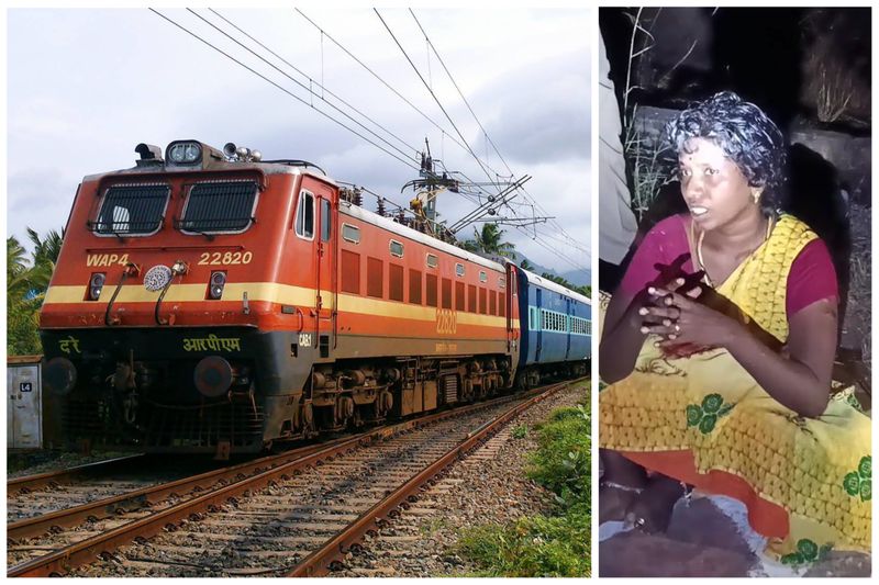 A pregnant woman dies after falling from a running train near Vriddhachalam vel