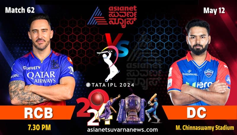 IPL 2024 RCB take on Delhi Capitals Do or Die Clash for both team kvn