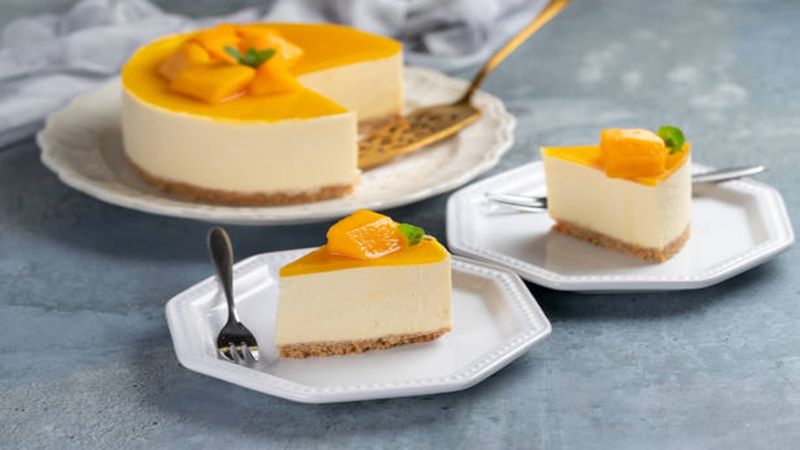 Craving for mango cheesecake? Whip up the sweet dish in just 5 easy steps at home! RKK