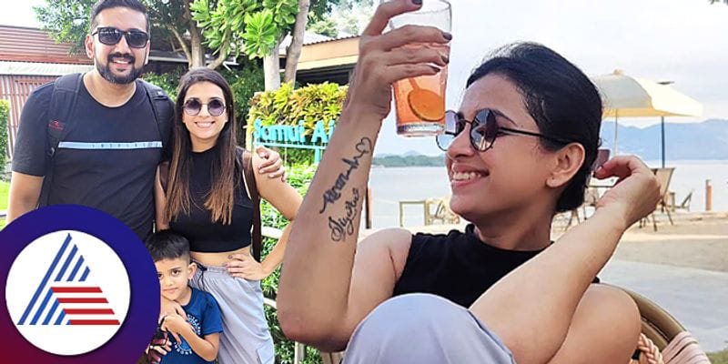 Shwetha Chengappa enjoy summer in Thailand with family pav