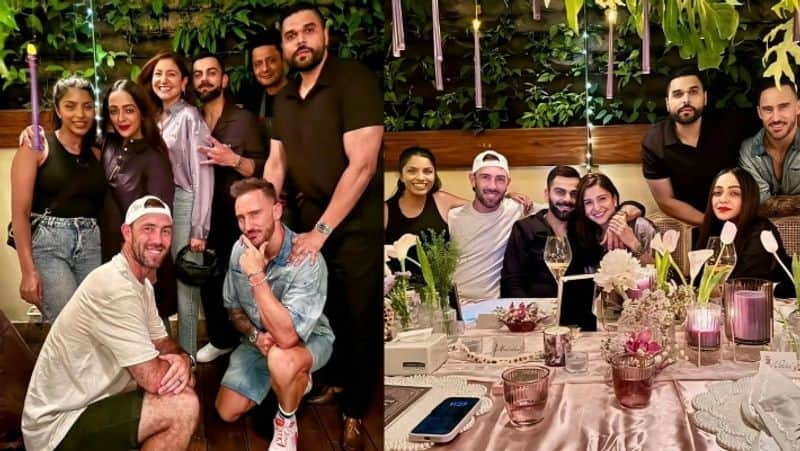 Anushka Sharma Celebrate her 36th Birthday With Virat Kohli, Glenn Maxwell and Faf du Plessis in LUPA rsk