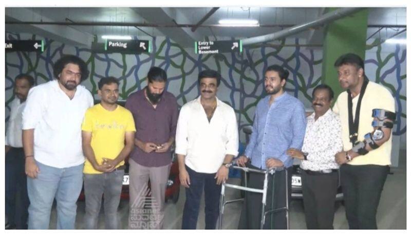 Rockline Venkatesh Car Gift to kaatera writer nbn