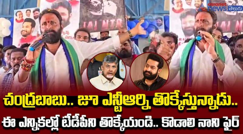 Kodali Nani Sensational Comments, Jr NTR Chandrababu