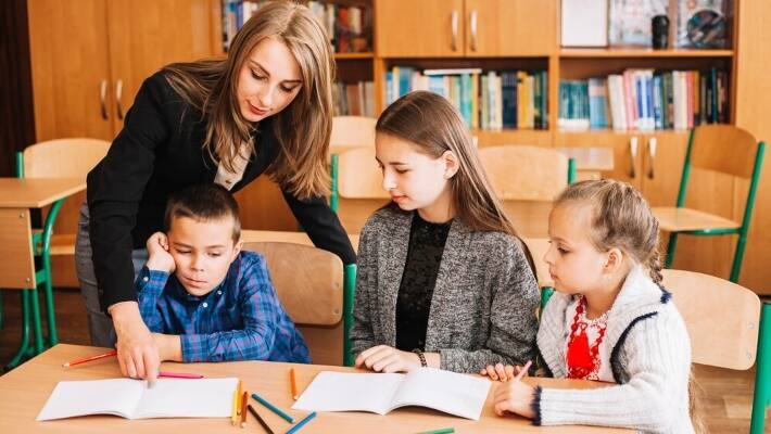 US female teacher