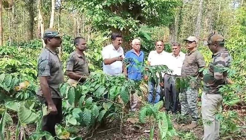 Farmers Outrage For Forest Department Survey in Kodagu grg 