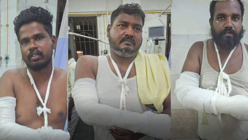 youth murder attempt.. Hand fracture to the rowdy gang in Guduvancheri tvk