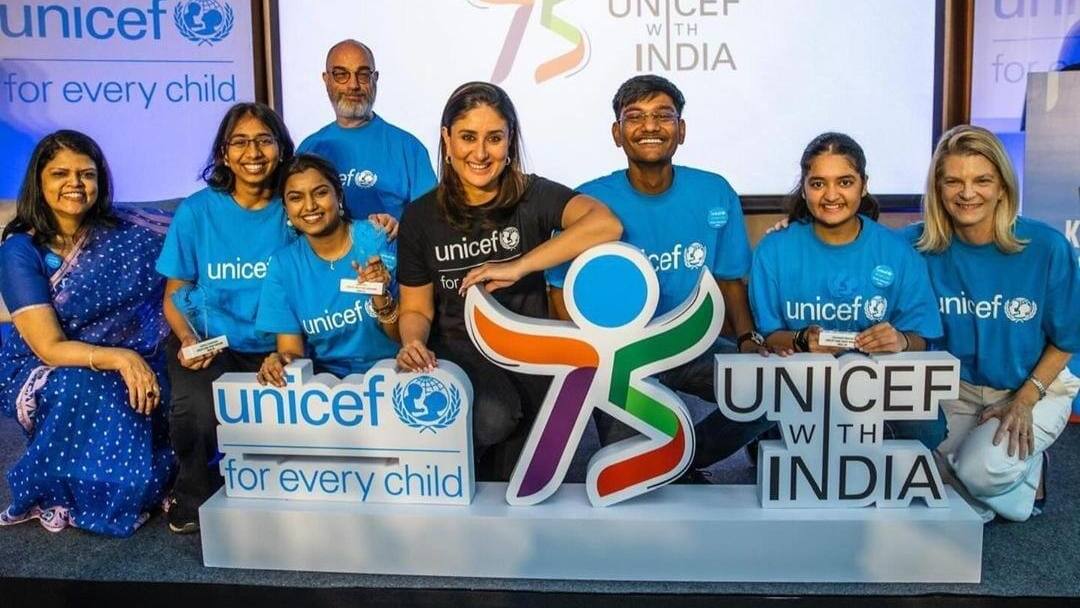 unicef kareena kapoor as national ambassador