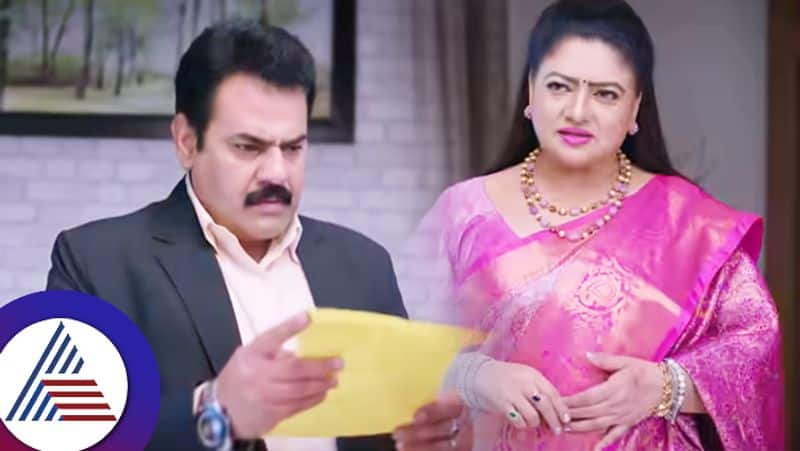 Shakuntalas new plan to  separate Gautham and Bhoomika in Amrutadhare suc