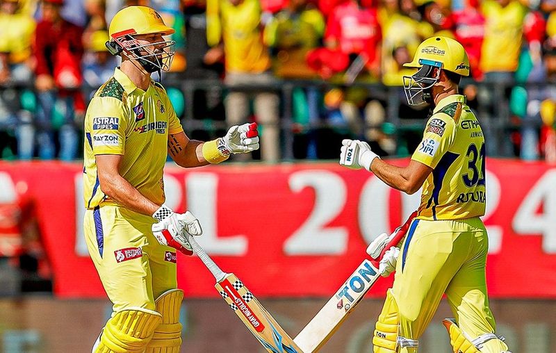 IPL 2024 Chennai Super Kings set 168 runs target to Punjab Kings kvn