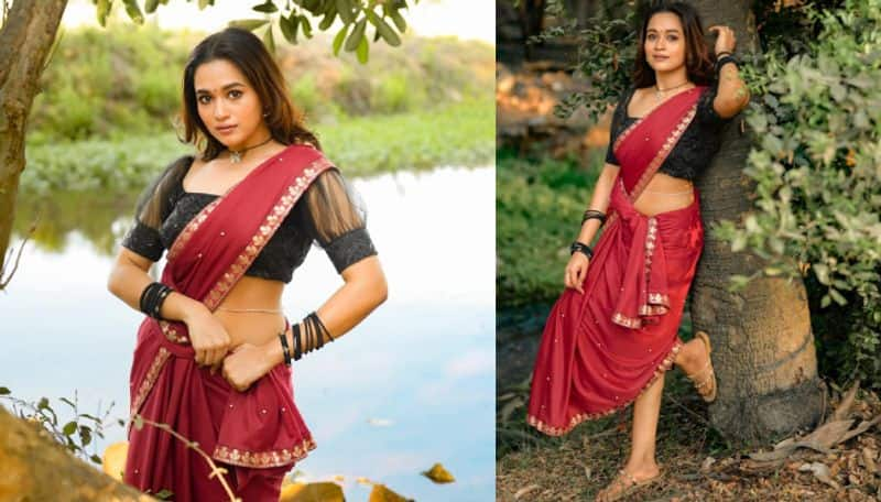 Pandian Stores Serial Fame Actress Kaavya Arivumani latest hot photoshoot viral in social media ans