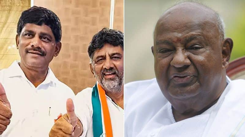 Karnataka: DyCM Shivakumar's family concedes third defeat to ex-PM HD Deve Gowda's clan in Bengaluru Rural vkp