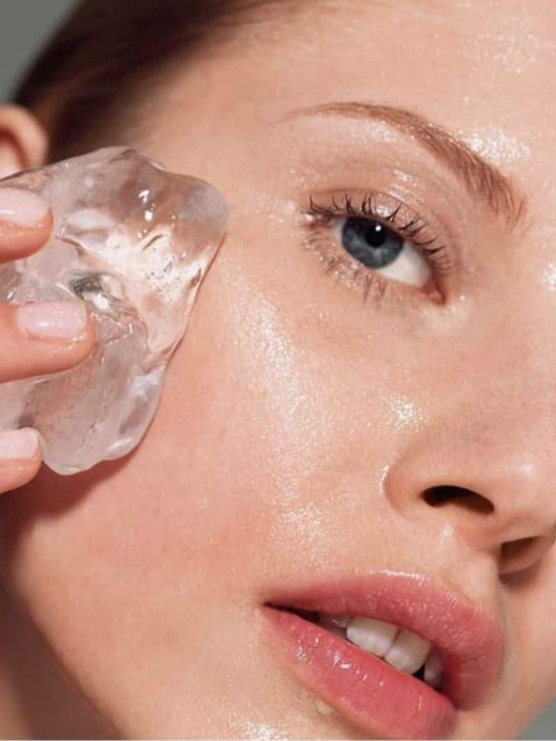 Acne control to antiaging: Know these benefits of rubbing ice on face RTM EAI