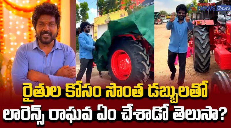 Raghava Lawrence Big Surprise 10 Tractors Help For Farmers