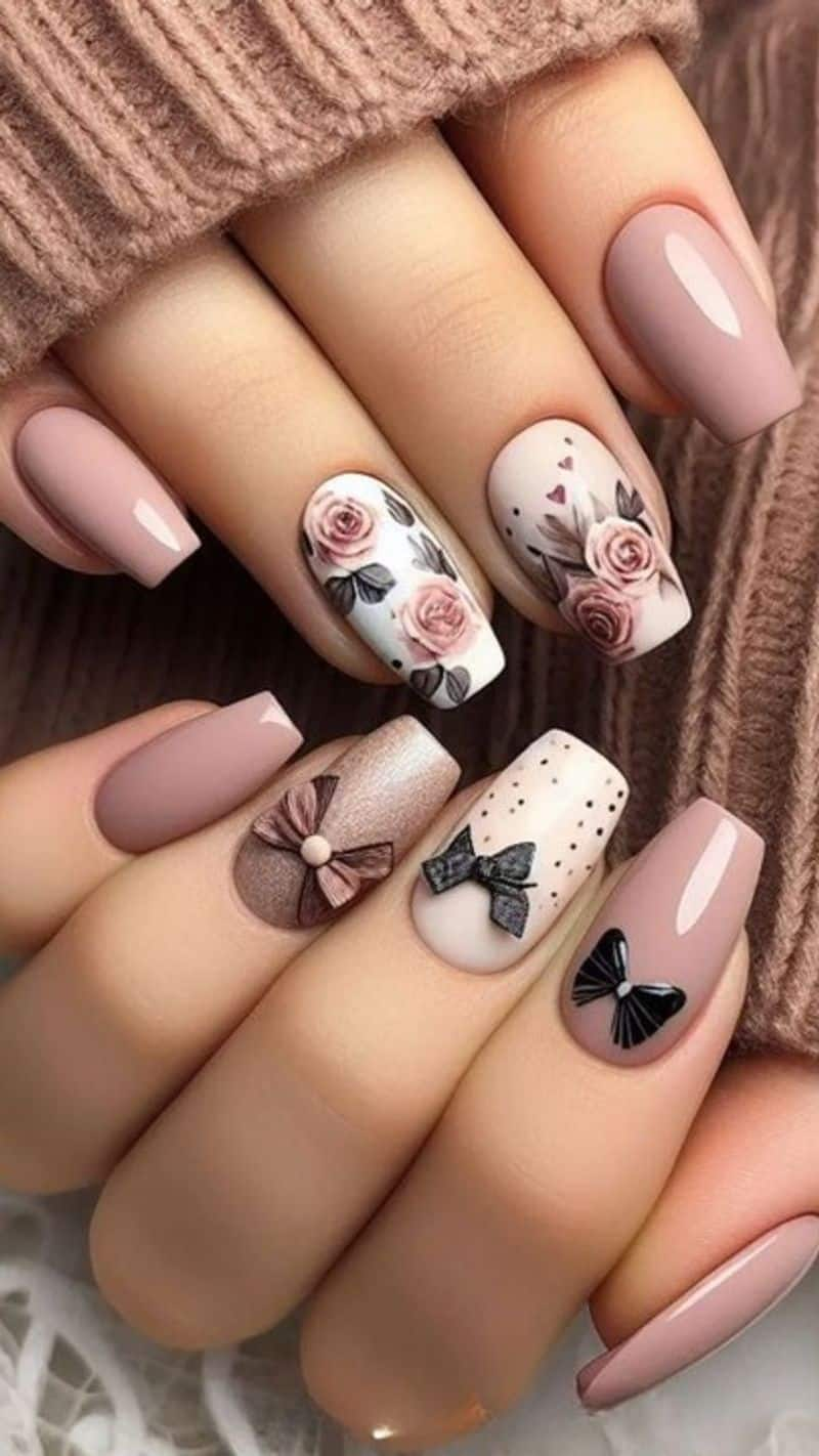 latest simple nail art designs for young girls kxa 