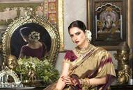 Rekha style Kanjivaram saree for mothers  gift on  mothers day 2024 zkamn