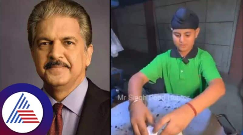 Anand Mahindra Assures To Help 10-Year-Old Delhi Boy Who Sells Rolls For A Living skr