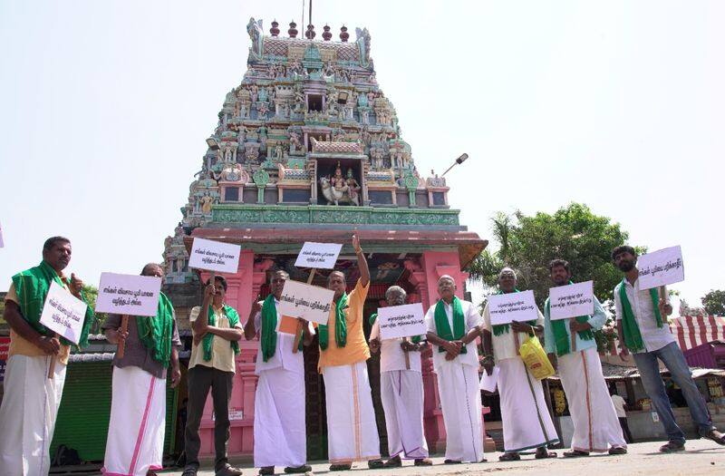 The forest department is trying to destroy the livelihood of farmers in the name of elephants-thondamuthur farmers dee