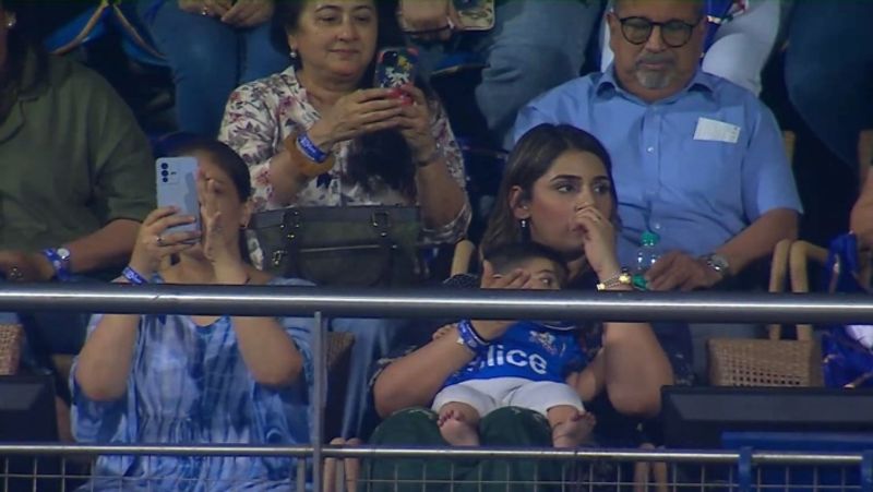 Jasprit Bumrah Son Angad Makes First Public Appearance Photos Go Viral kvn