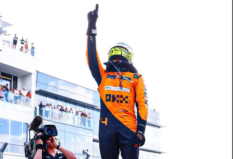 Max Verstappen praises Lando Norris for clinching his maiden Formula 1 victory in Miami Grand Prix (WATCH) osf