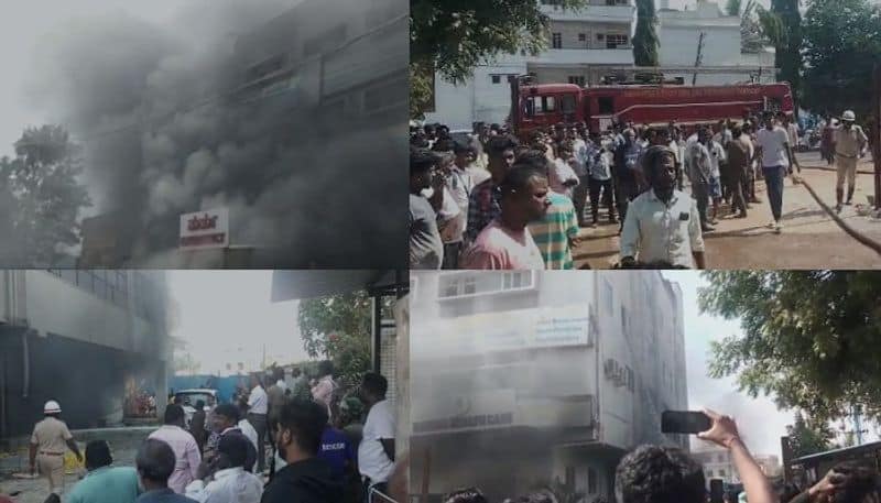 Fire breaks out at Raksha hospital in Bengaluru's Rajanukunte, no injuries reported vkp