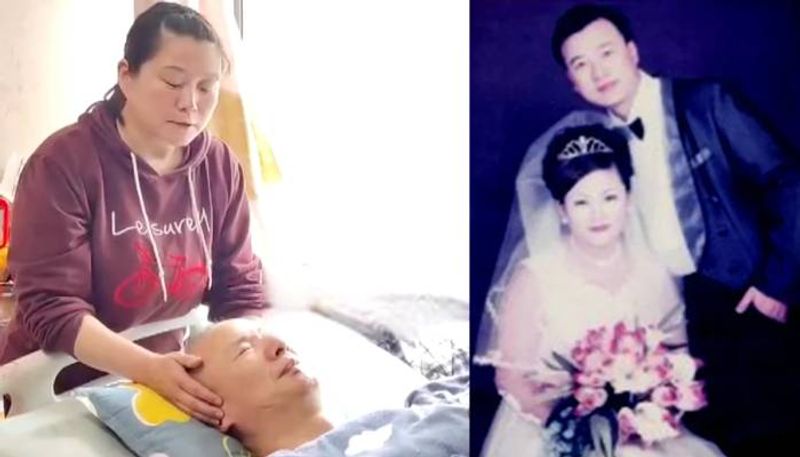 Sun Hongxia woman from china caring husband in vegetative state for ten years 