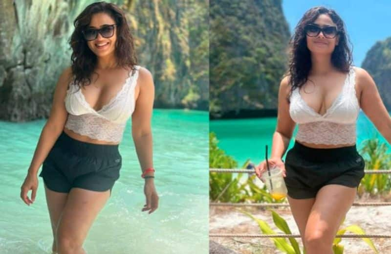 Shweta Tiwari sets internet ablaze with her latest beachside look from Thailand vacation Vin