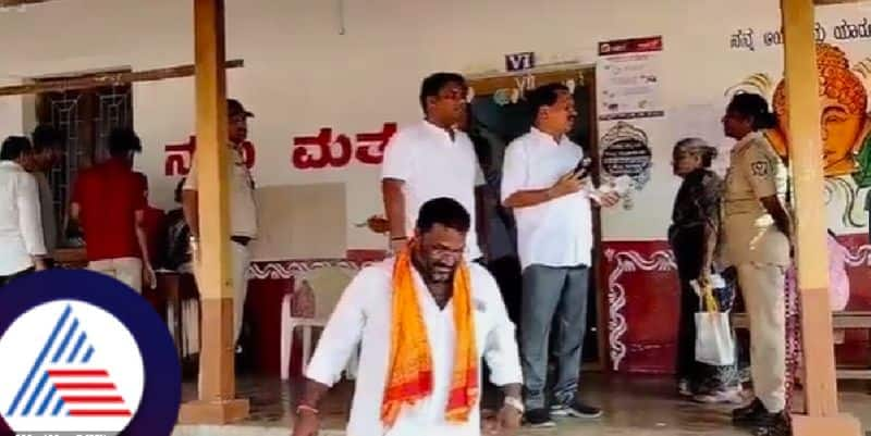 Lok sabha election 2024 in karnataka kumata MLA Dinakar keshav shetty outraged against election official rav