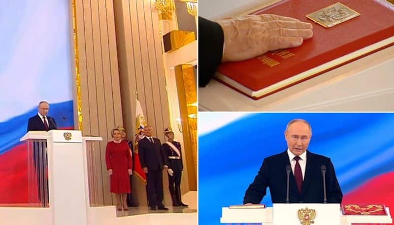 Russian President Putin takes oath for record 5th term, says leading country a 'sacred duty' (WATCH) AJR