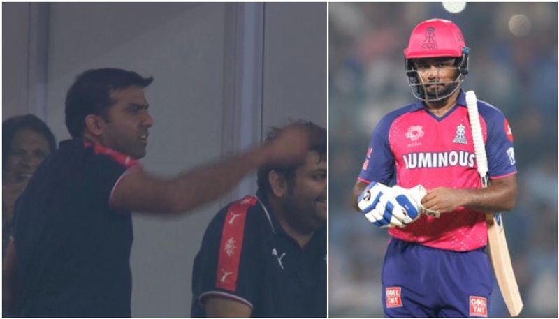 watch video delhi capitals owner parth jindal animated reaction against sanju samson