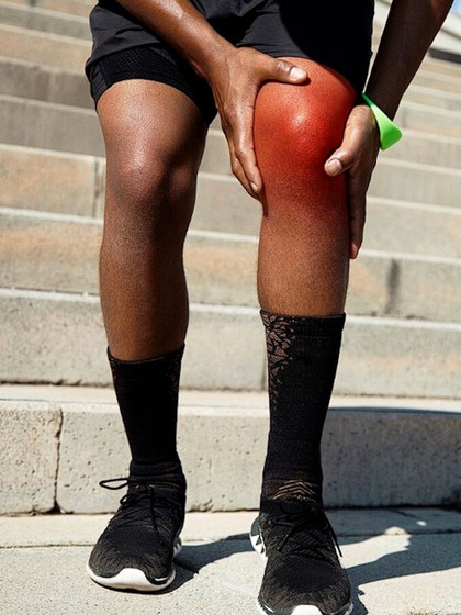 Leg muscle tear