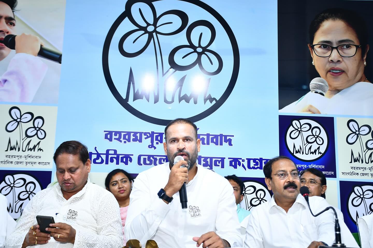 Former Indian Cricket Player Yusuf Pathan Beat Congress Candidates Veteran Adhir Ranjan in  Beharampur West Bengal Lok Sabha Election Results 2024 rsk