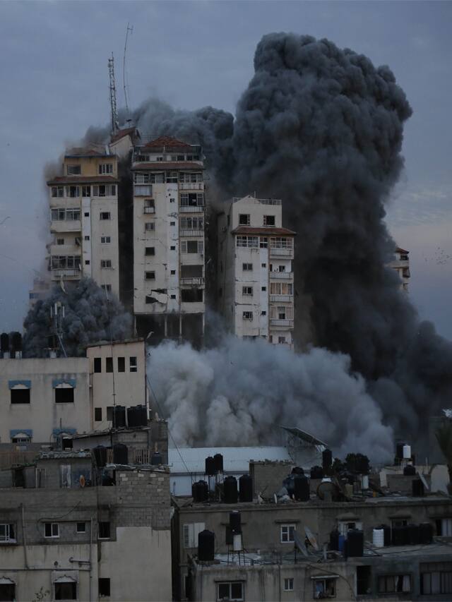 Israeli war cabinet minister Benny Gantz  threatened to resign unless Prime Minister Benjamin Netanyahu sets out post war plan for the Gaza Strip