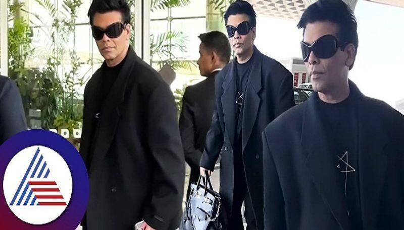 karan johar Airport Look Trolled By Social Media Army san