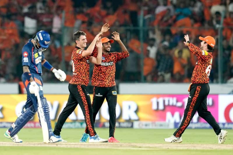 Lucknow Super Giants failed to hit a four in ther Powerplay in IPL and finished with only one six against SRH in 57th IPL Match rsk