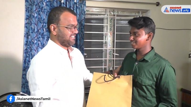 actor thadi balaji encourage the student who score 469 marks at public exam when he attacked by classmates in tirunelveli vel