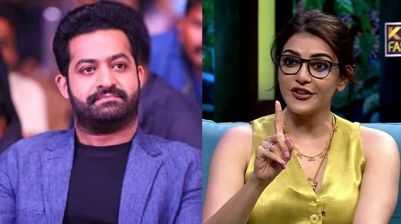 kajal aggarwal says I Did Item Song only for jr NTR san