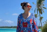 Bipasha Basu Kaftan dress for summers zkamn