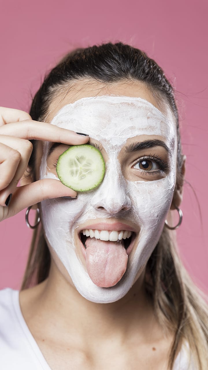 Get glowing acne free face with curd face packs skr