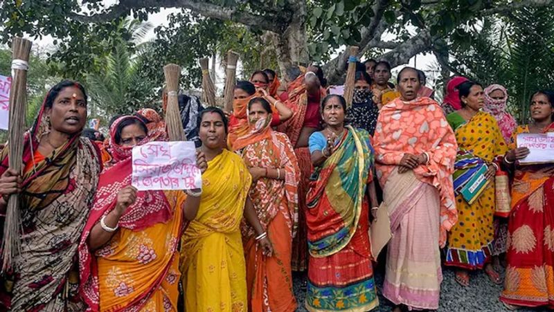 Sandeshkhali Woman Alleges BJP Forced Her To File Complaint