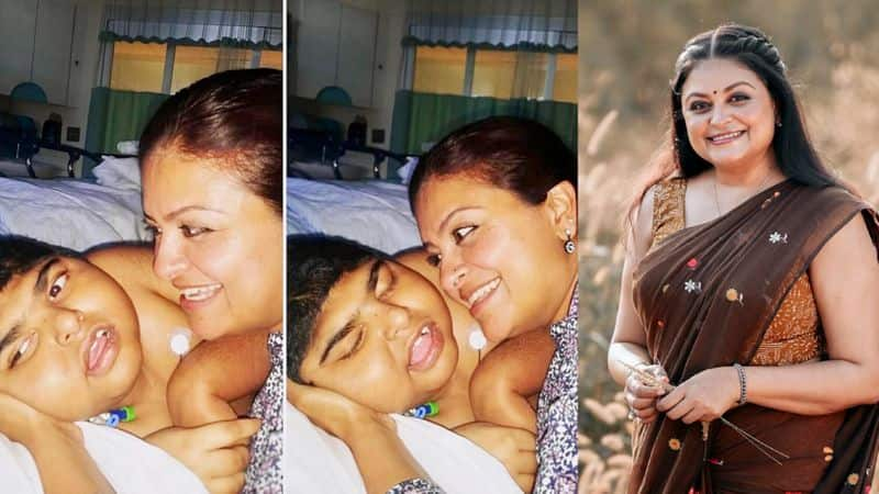 malayalam serial actress sabitta george share heart touching quotes about her late son 