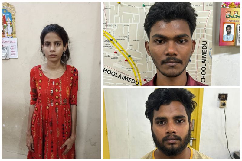 3 persons arrested on money cheating case in chennai vel