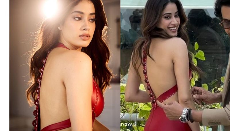 Janhvi Kapoor turns fashion designer; actress creates her own outfit for 'Mr And Mrs Mahi' movie promotion RBA