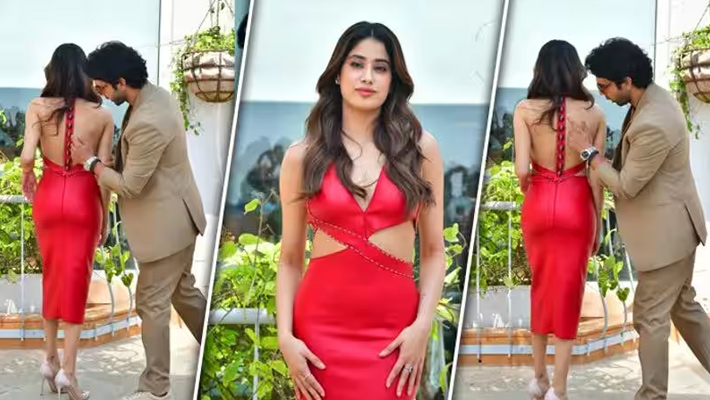 Janhvi Kapoor requests the paparazzi to not click her pictures from the wrong angle vvk