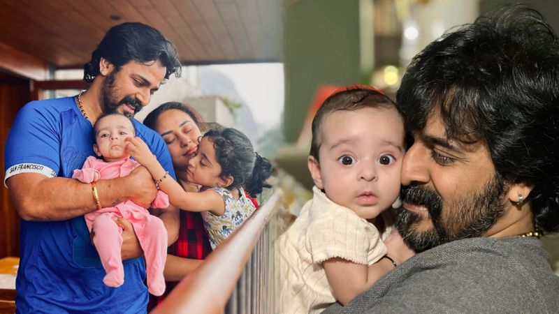 pearle maaney share beautiful photo her husband srinish aravind and nitara baby 